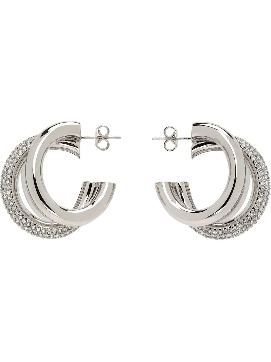 Open Hoop Earrings - 1