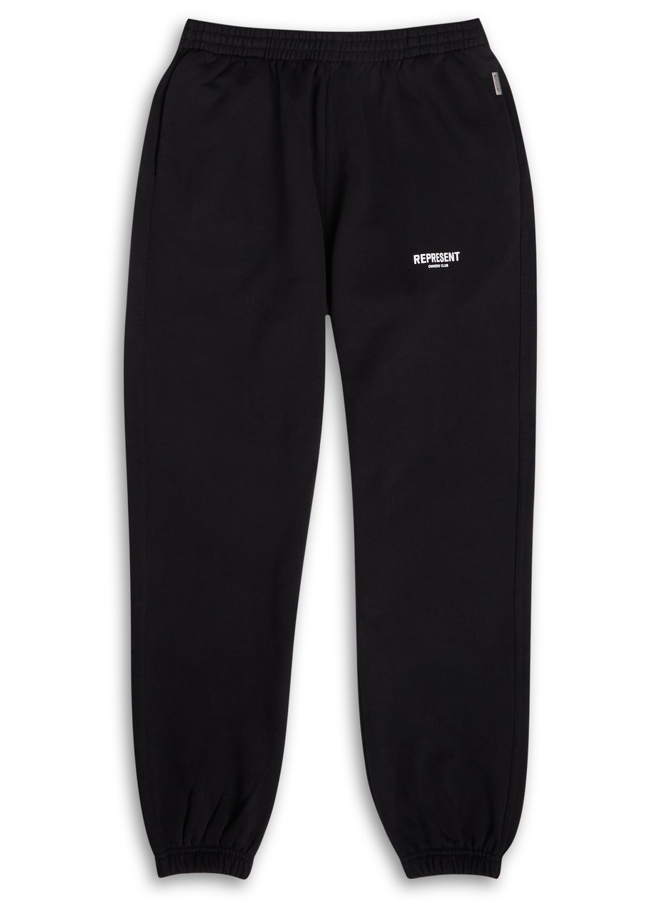 Represent Owners Club Logo-print Cotton Sweatpants - 1