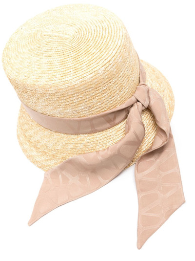 Valentino ribbon-embellished bucket hat outlook