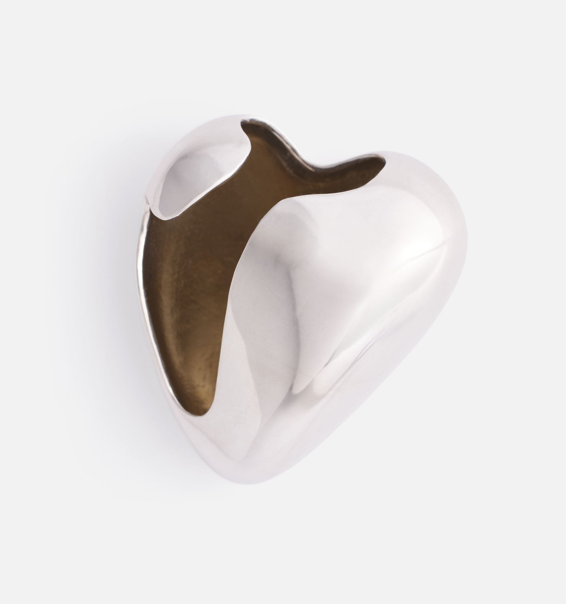 Metal Heart Earcuff Right - 4
