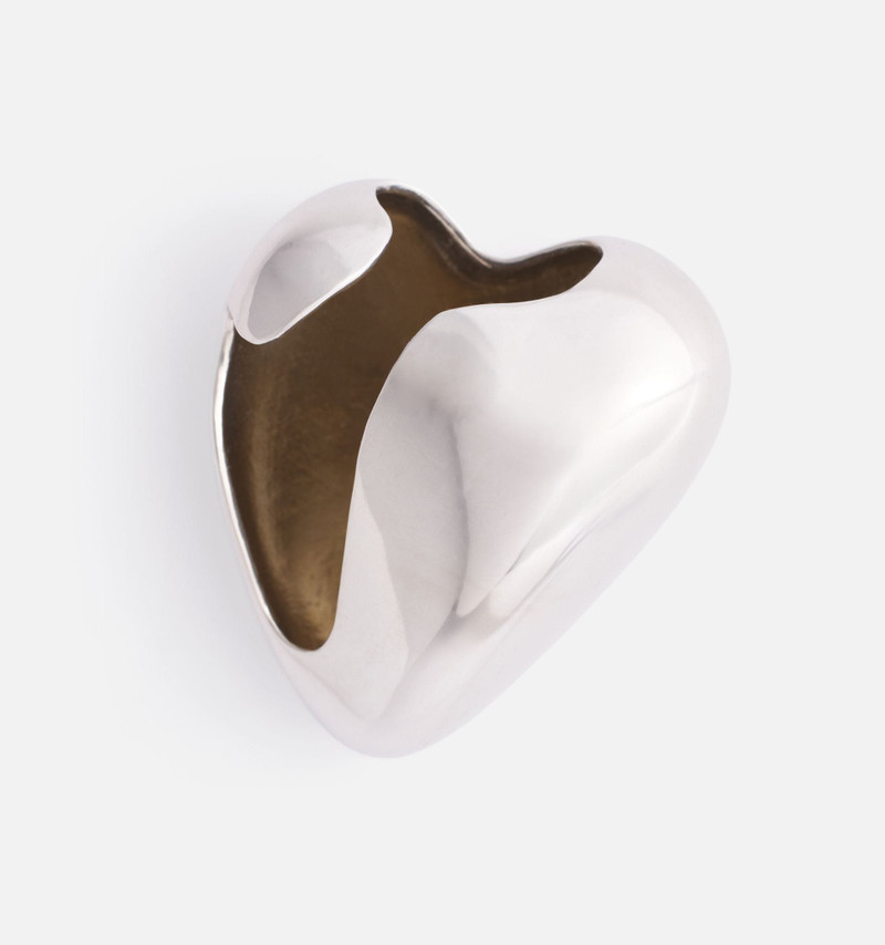 Metal Heart Earcuff Right 4