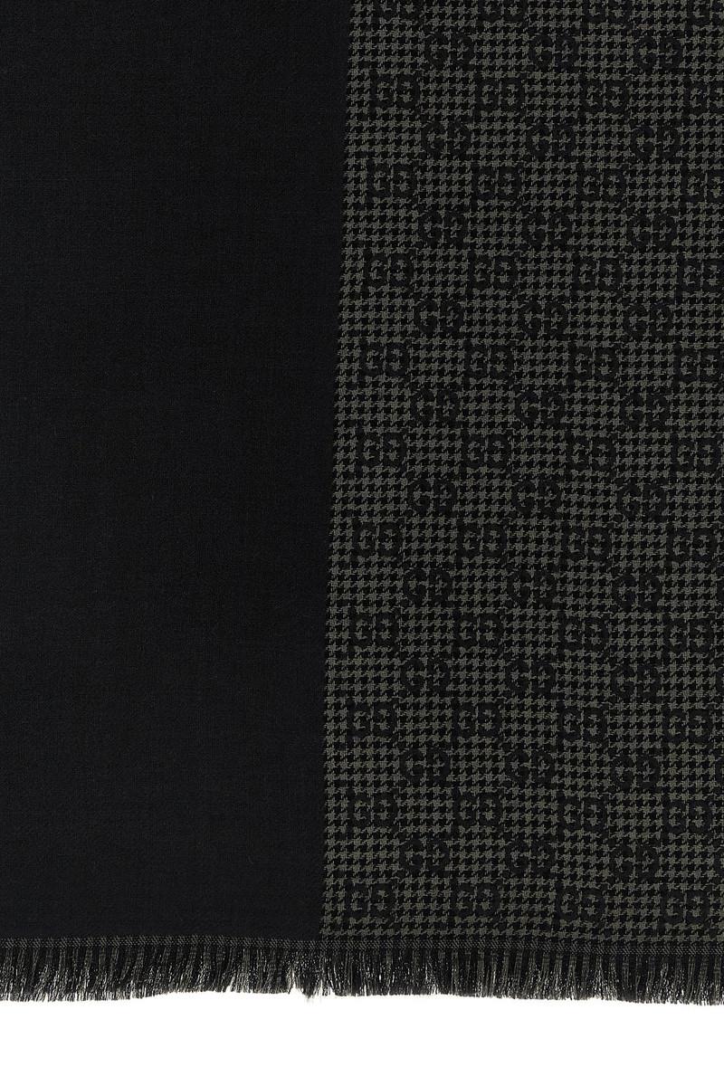GUCCI Wool silk scarf outlook