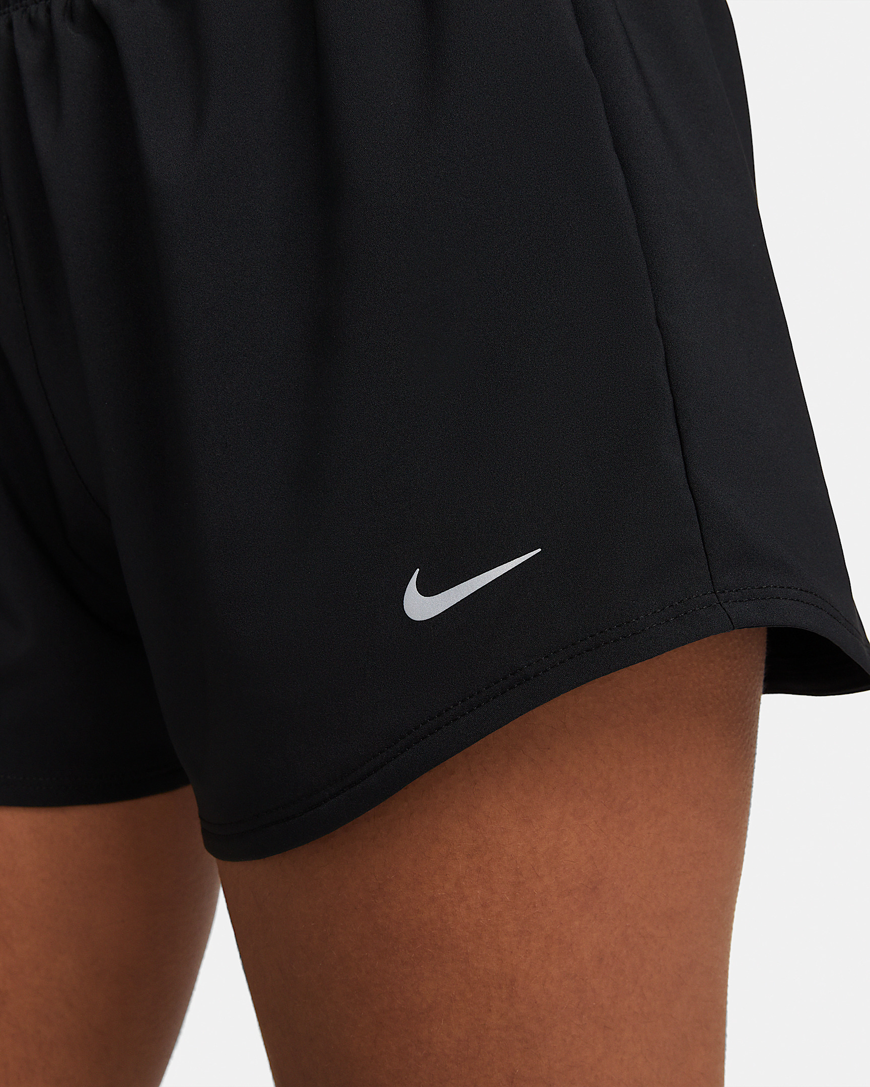 Nike One Women's Dri-FIT Mid-Rise 3" Brief-Lined Shorts - 5