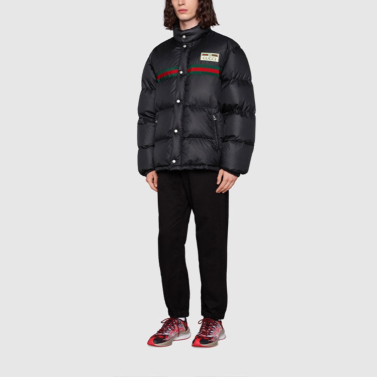 Gucci Fw21 Water repellent down jacket 'Black' 666560-Z8AQX-1043 - 2