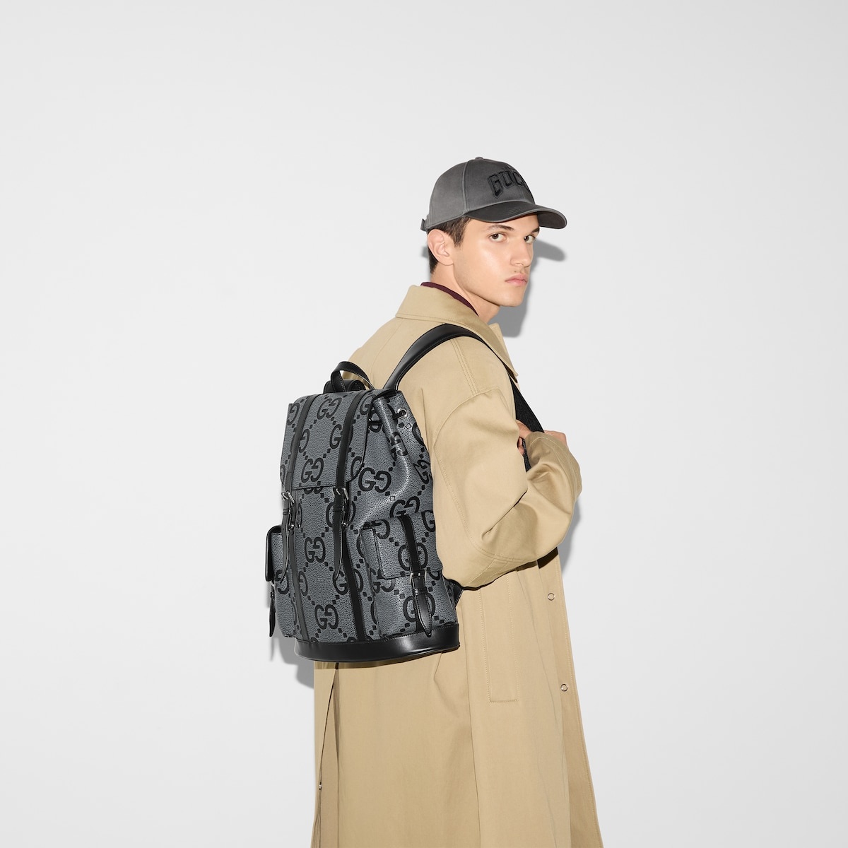 Large jumbo GG backpack - 4