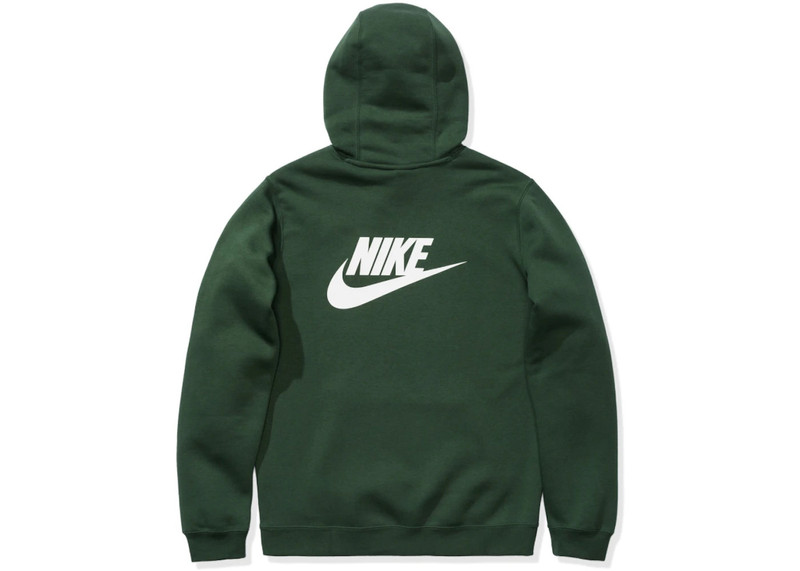 Nike Nike x Stranger Things Hawkins High Hoodie Green outlook