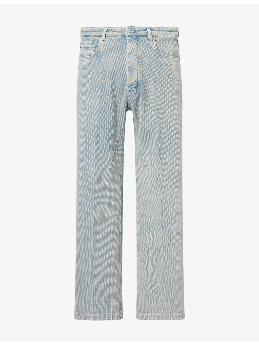 Geth Wide-Leg Denim Jeans - 1