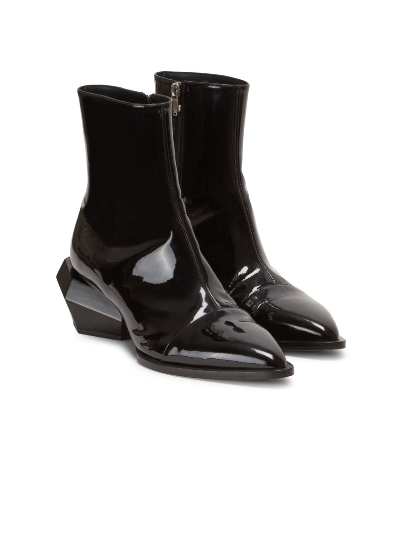 Billy patent leather ankle boots 2