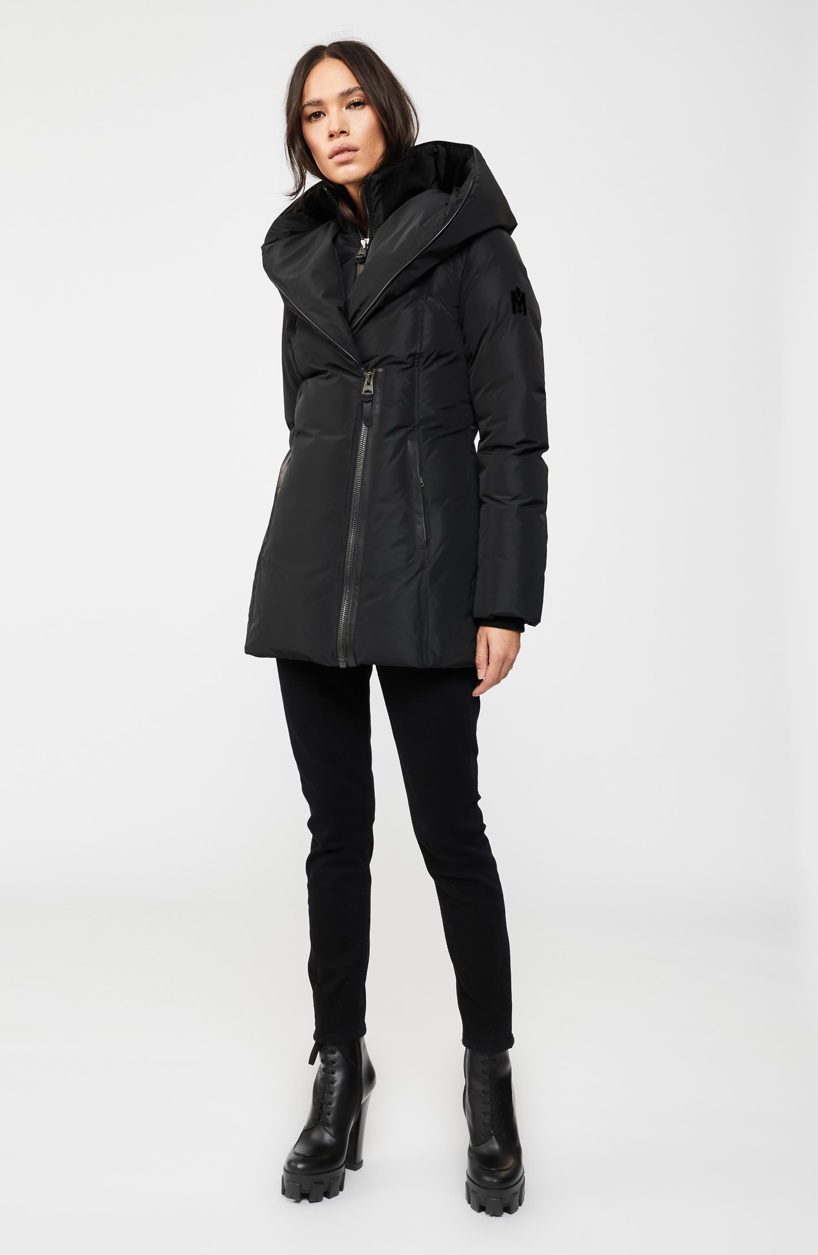 Adali Hooded Water Repellent Down Jacket - 5