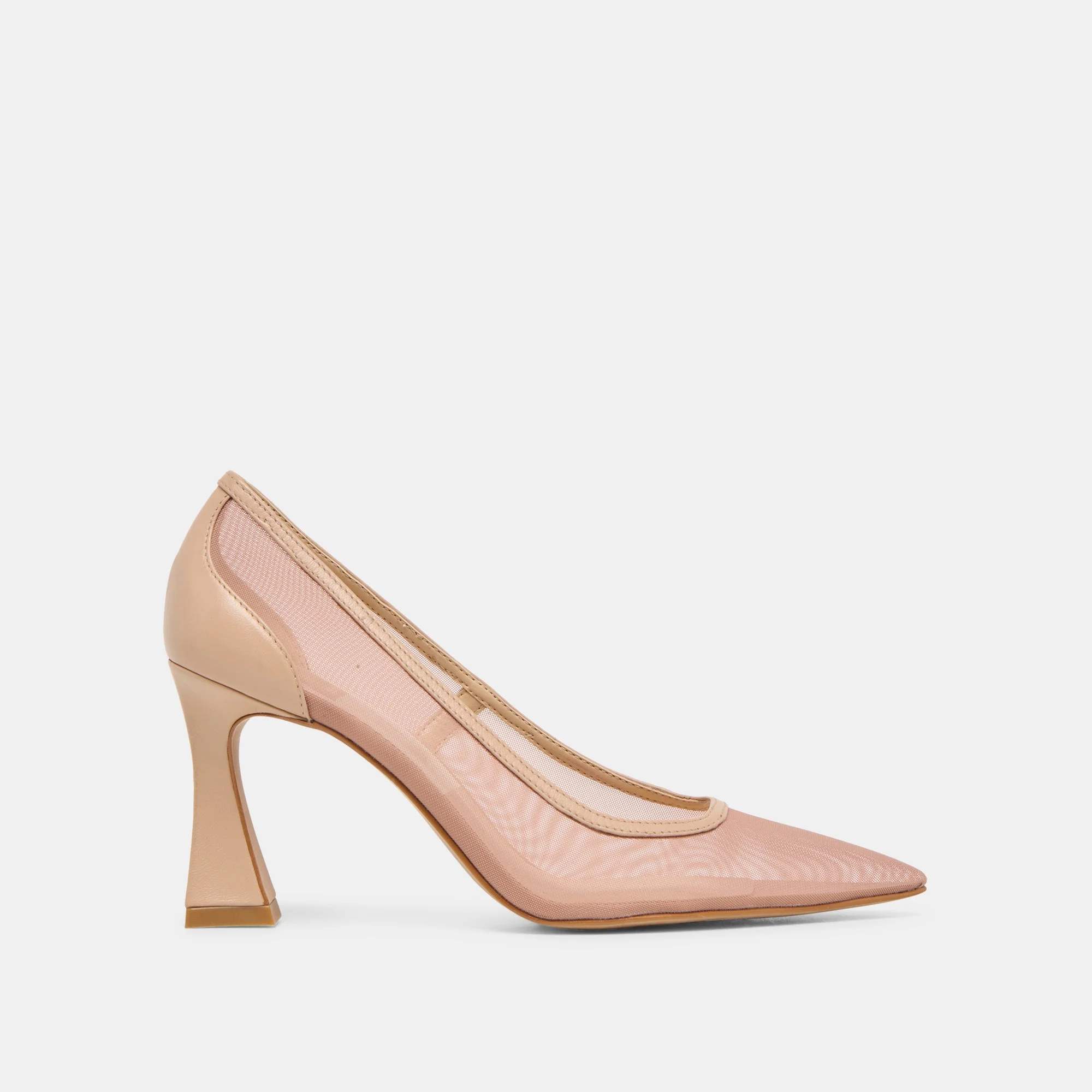 MALORY HEELS LT TAN MESH - 1
