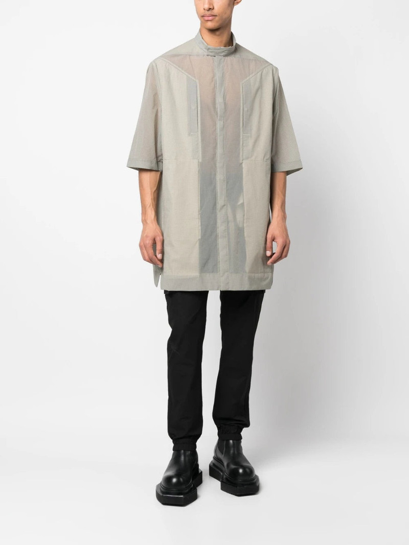 Rick Owens SEMI-SHEER SHORT-SLEEVE SHIRT outlook