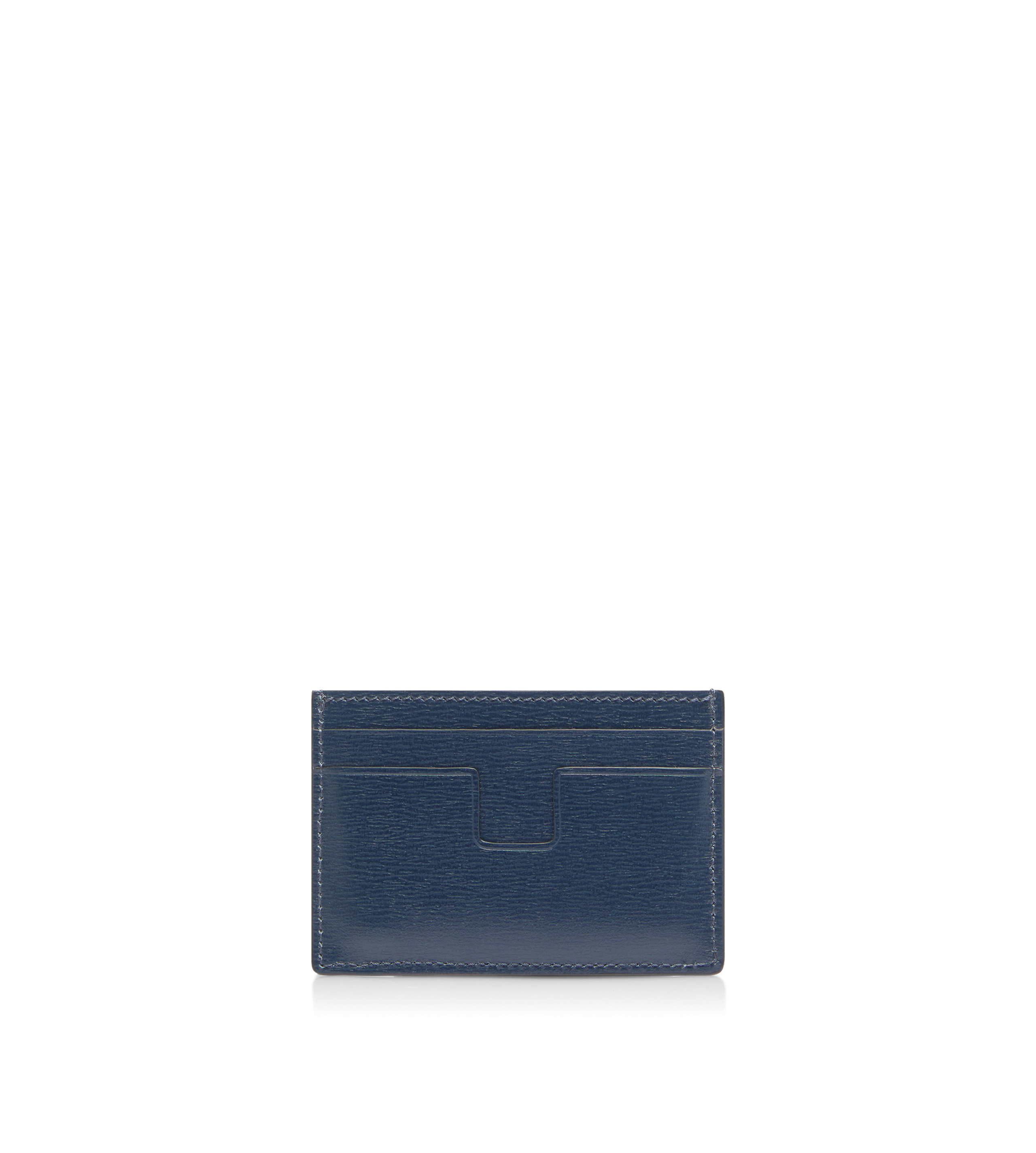 GRAIN LEATHER CARDHOLDER - 2