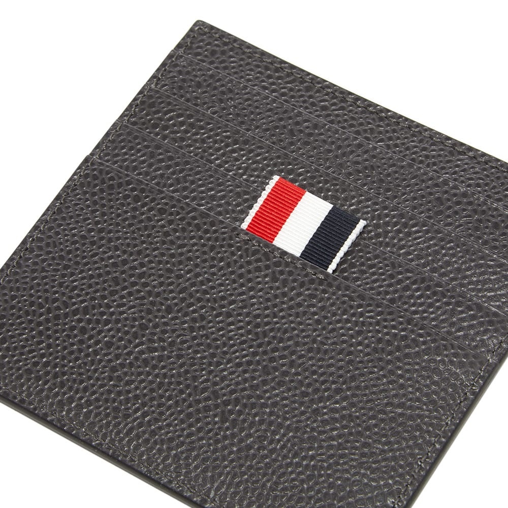 Thom Browne Pebble Grain Single Card Holder - 4