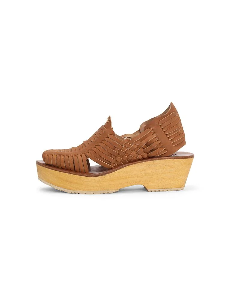 LILA SANDAL-FOLK W BROWN - 1