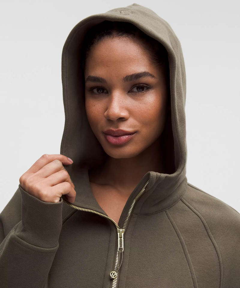 Scuba Oversized Half-Zip Hoodie 4