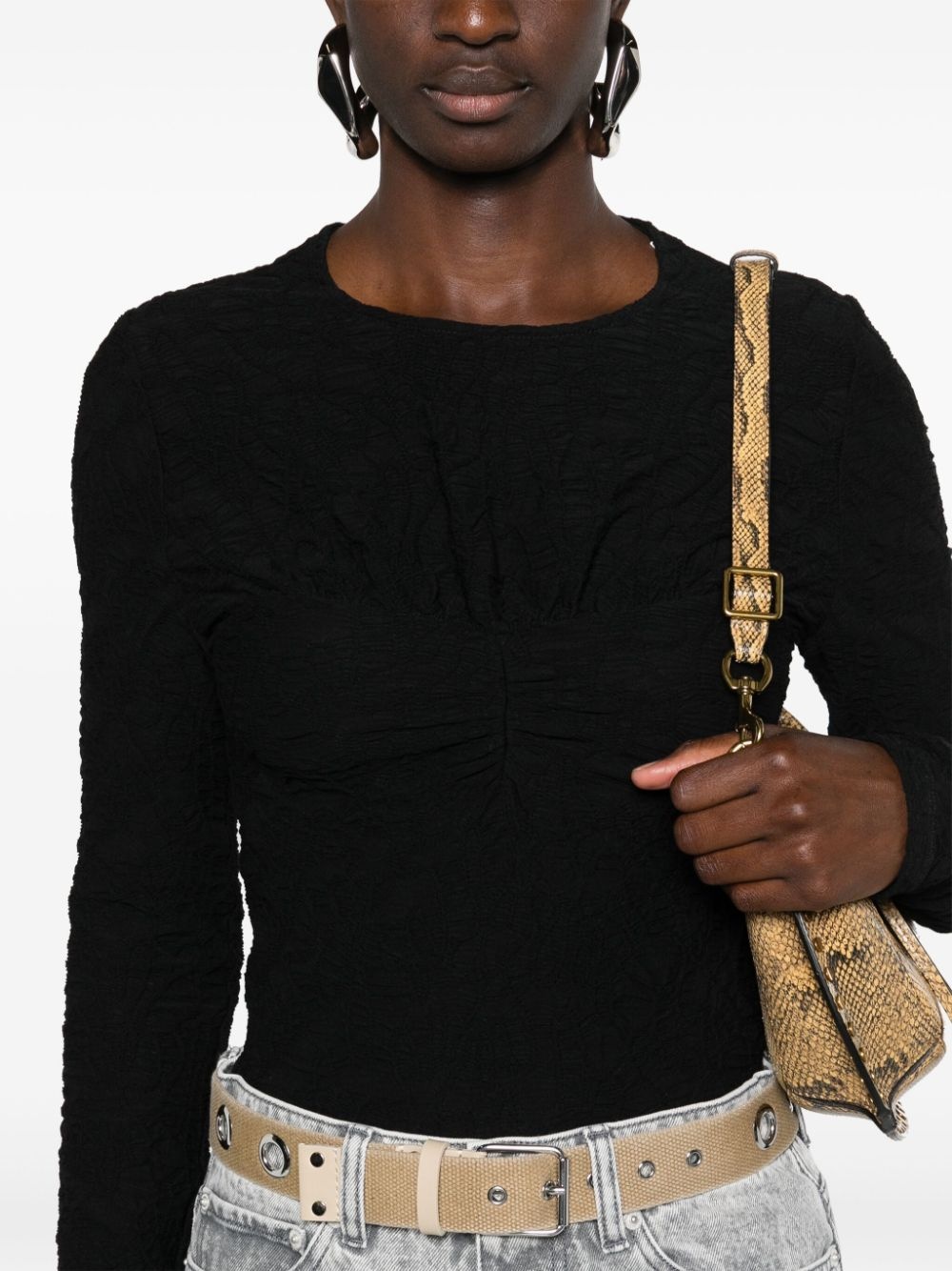 Floride ruched T-shirt - 5