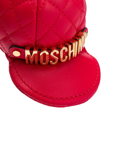 Moschino baseball cap keyring outlook