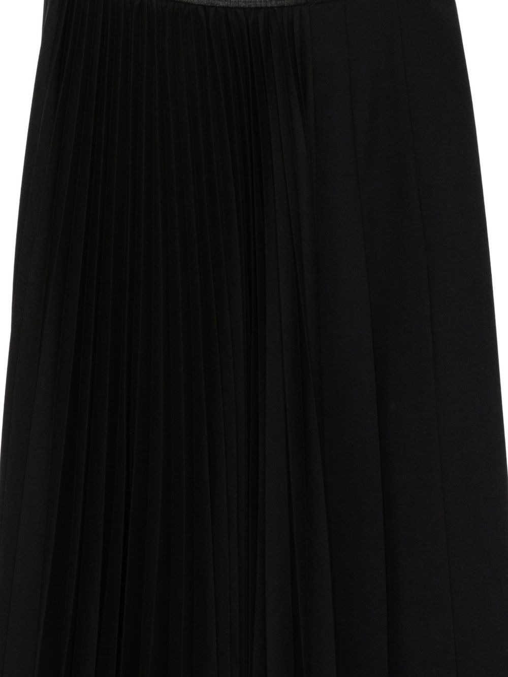 pleated midi skirt - 3