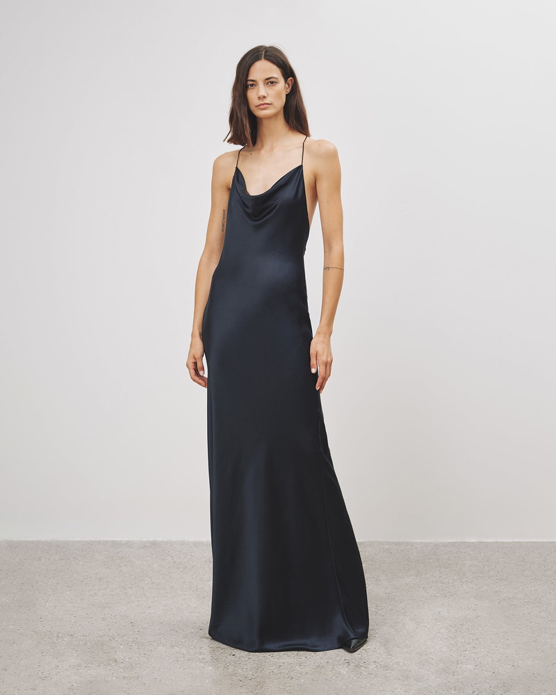 NILI LOTAN MARIANNE SILK GOWN outlook