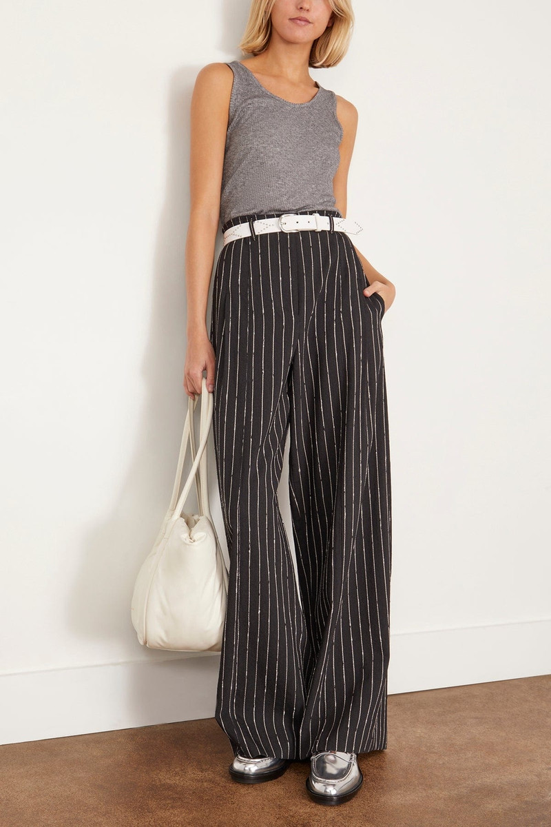 Loulou de Saison Alicudi Tank Top in Grey Melange outlook