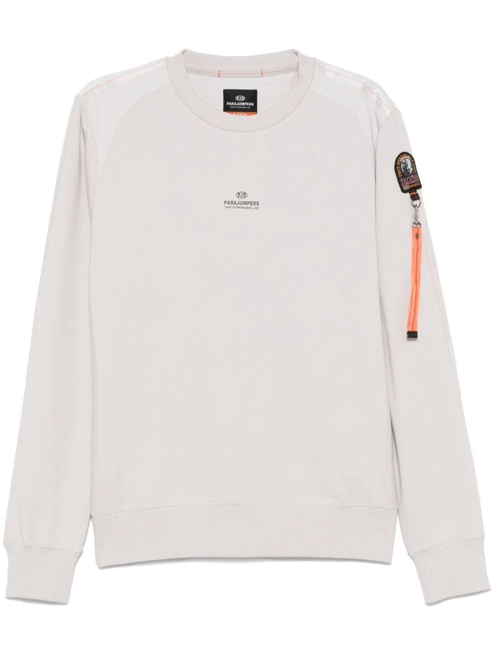 logo-patch sweatshirt - 1