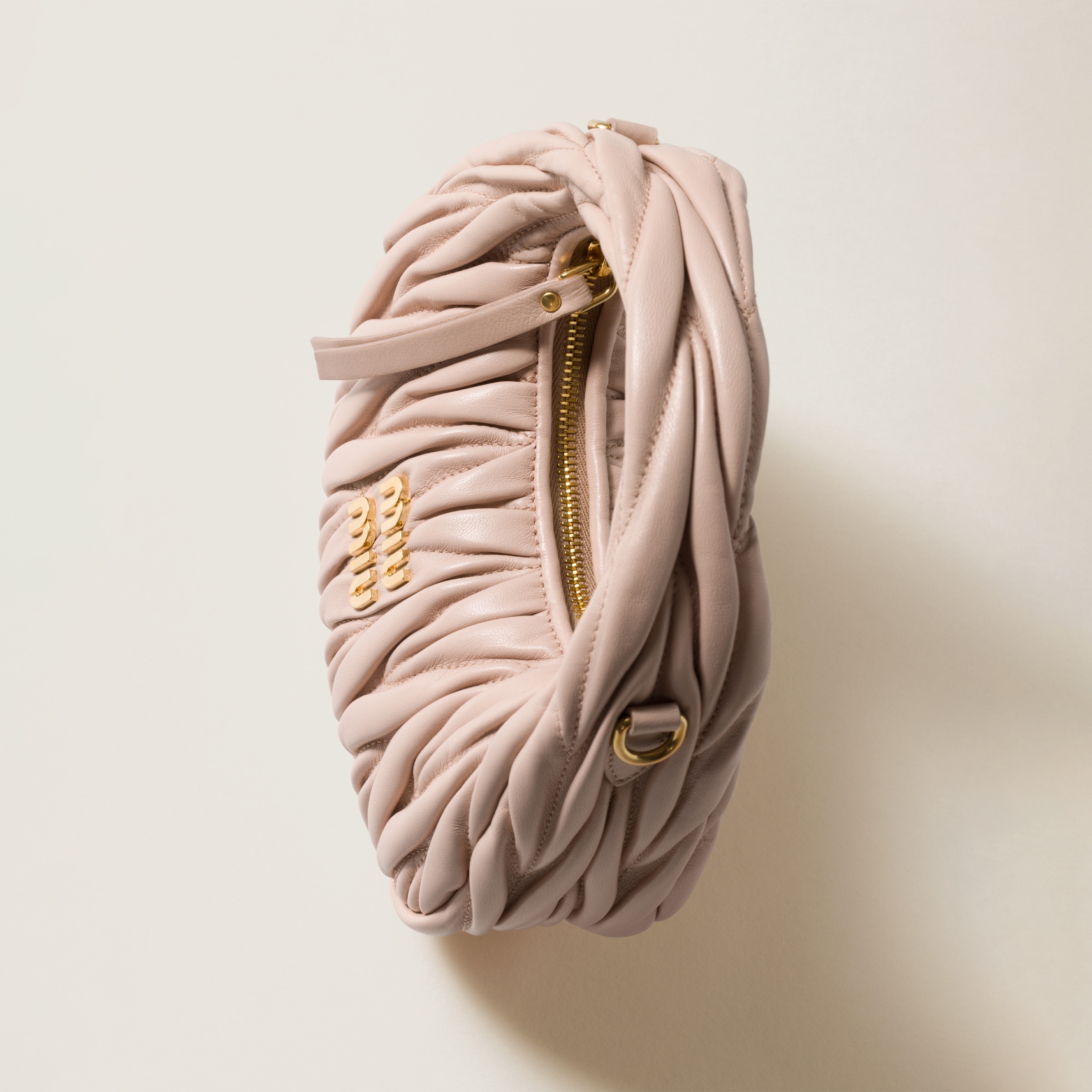 Wander matelassé nappa leather hobo mini-bag - 2