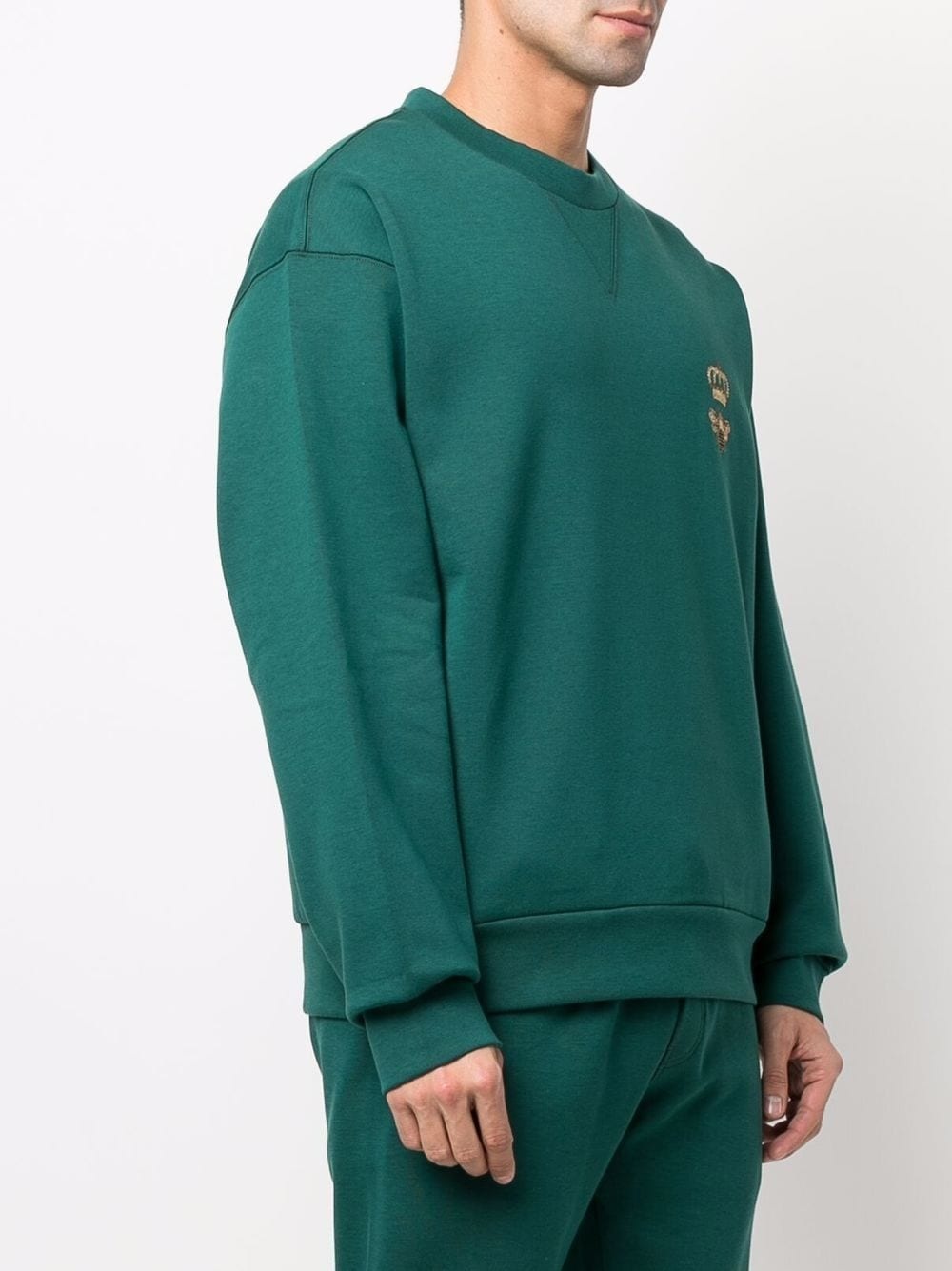 embroidered-design long-sleeve sweatshirt - 3