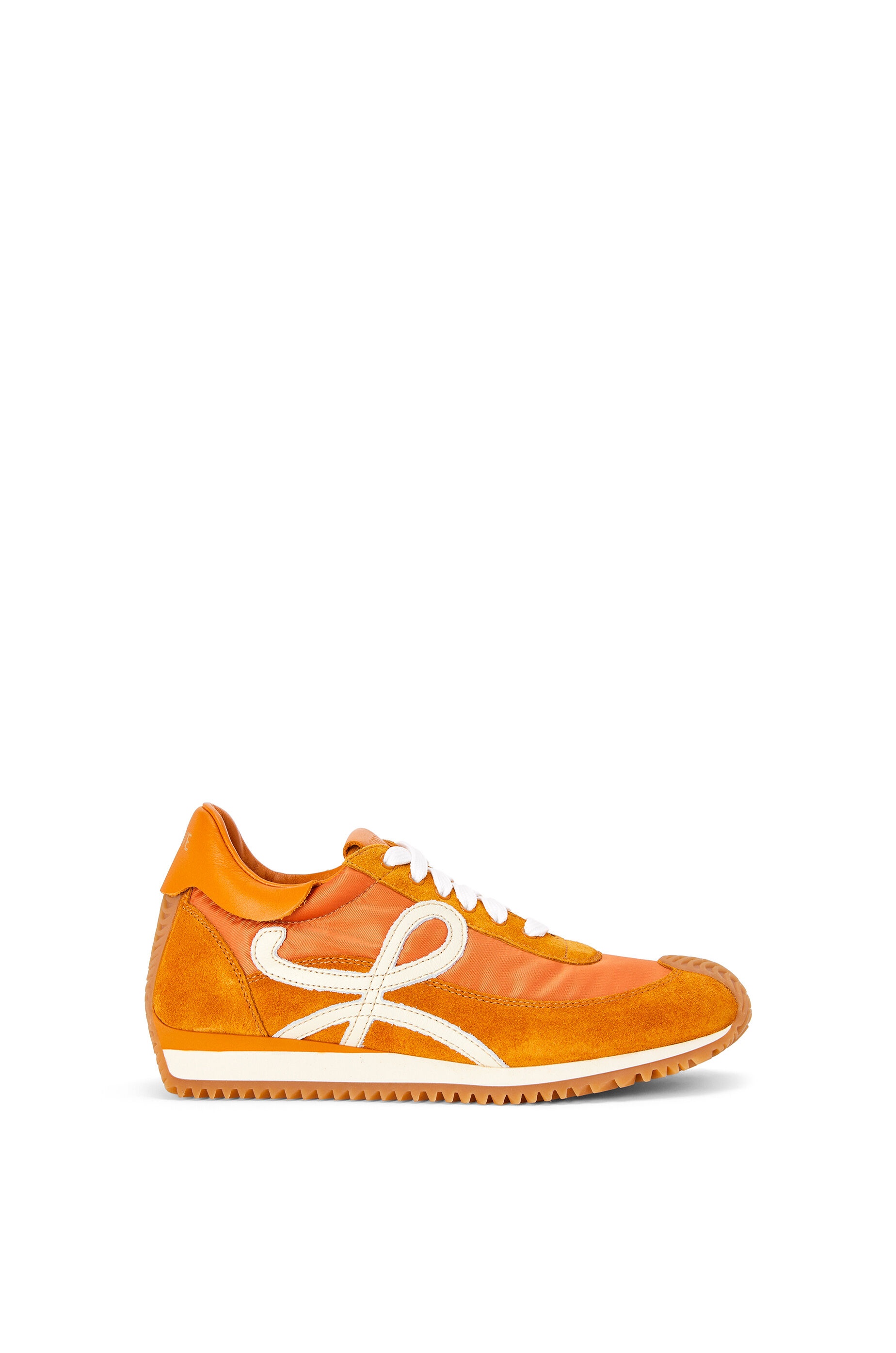 Flow runner in suede and nylon - 1