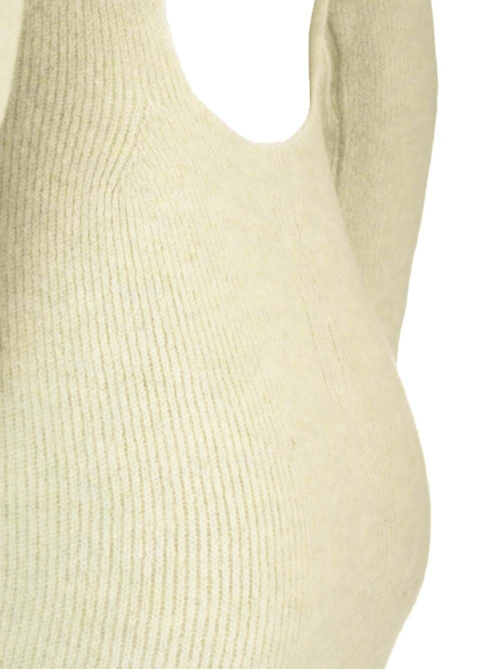 Ribbed Knit Mermaid Dress Dresses Green - 6