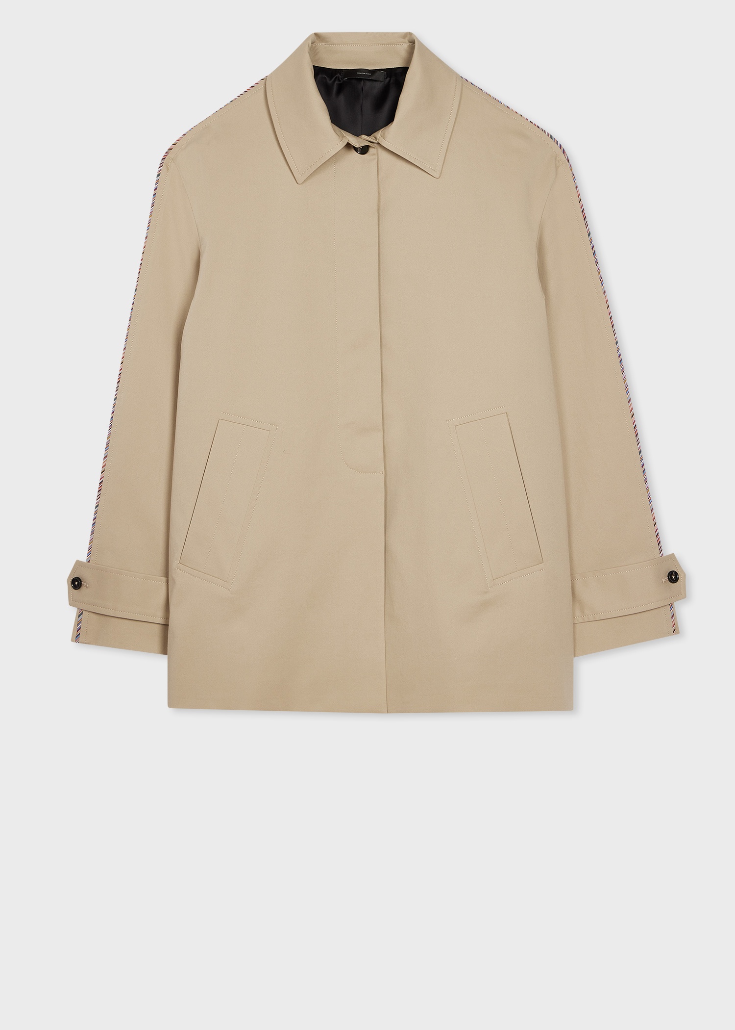 ジャケット PAUL SMITH Women Jackets W1R 366J N01934 63A Stone Beige WOMEN'S COTTON TRAPEZE SHORT JACKET - STONE – MinimuMaximuM