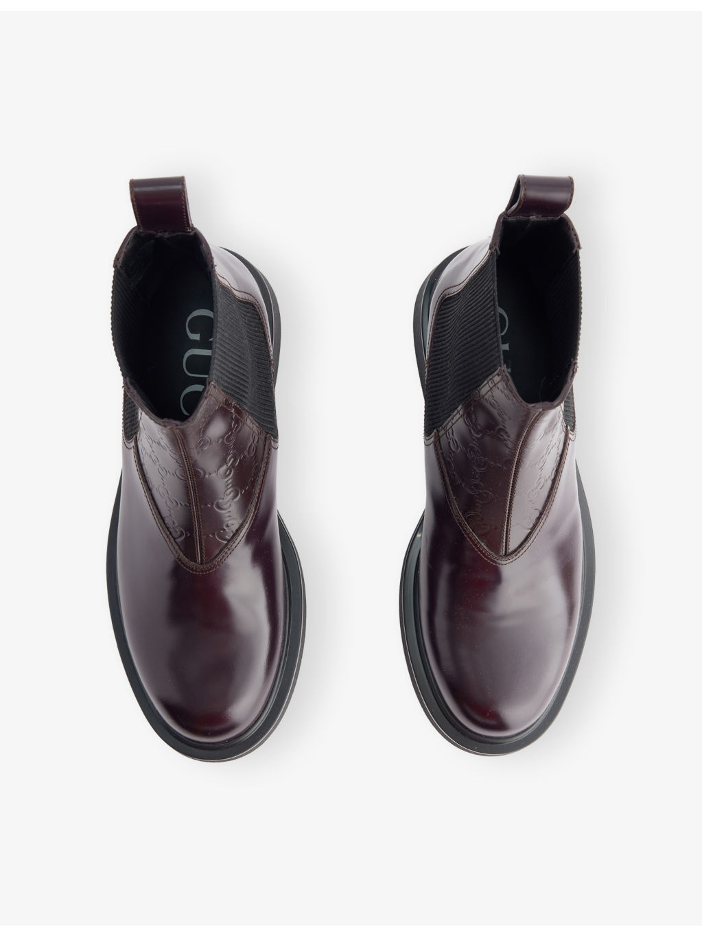 Enki Monogram Leather Ankle Boots - 2