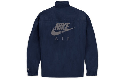 Nike Nike Air x Kim Jones Double-Sided Windproof Reflective Logo Jacket Unisex Blue/White DC9985-100 outlook