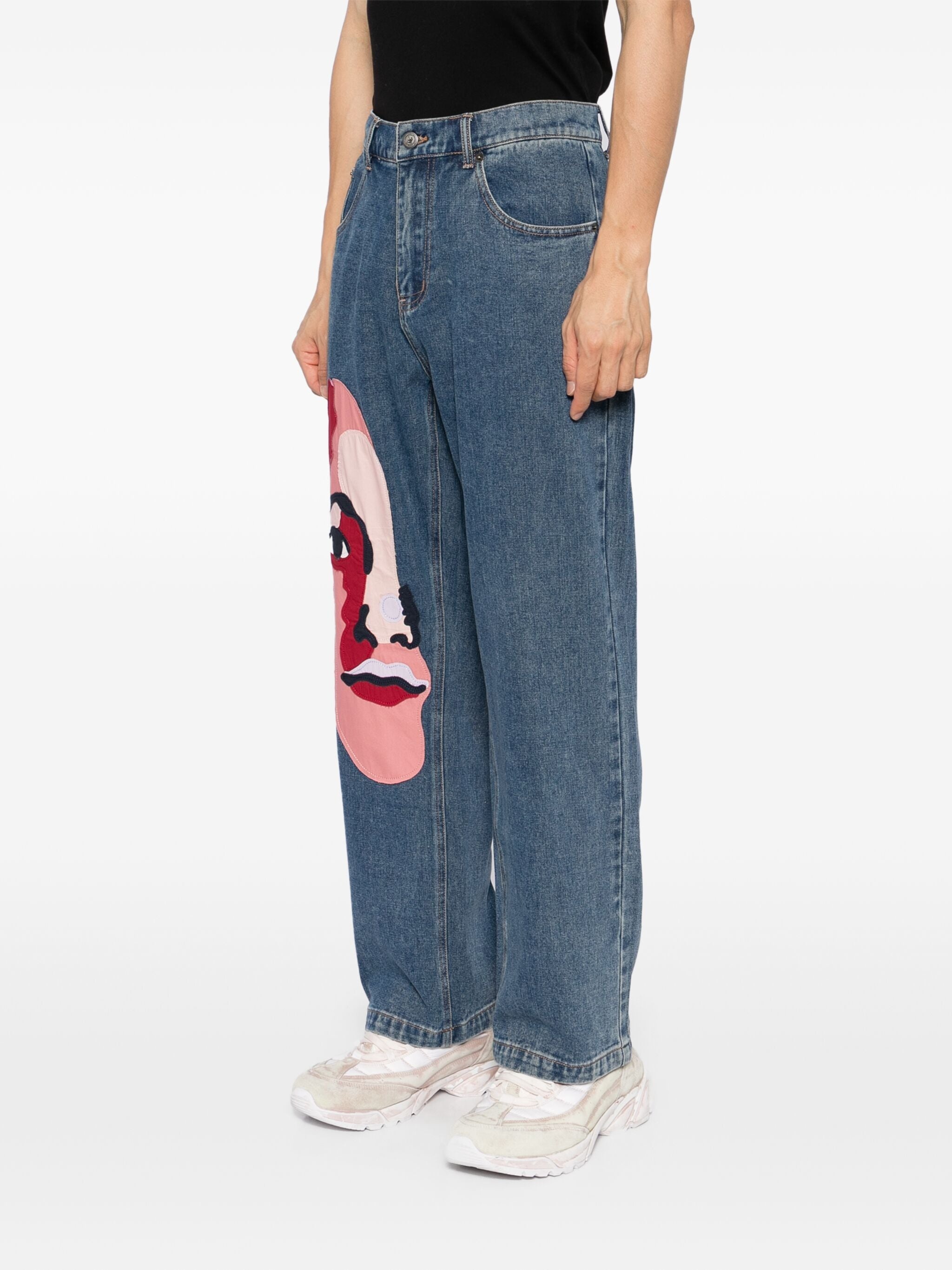 FACE STRAIGHT LEG JEANS - 3