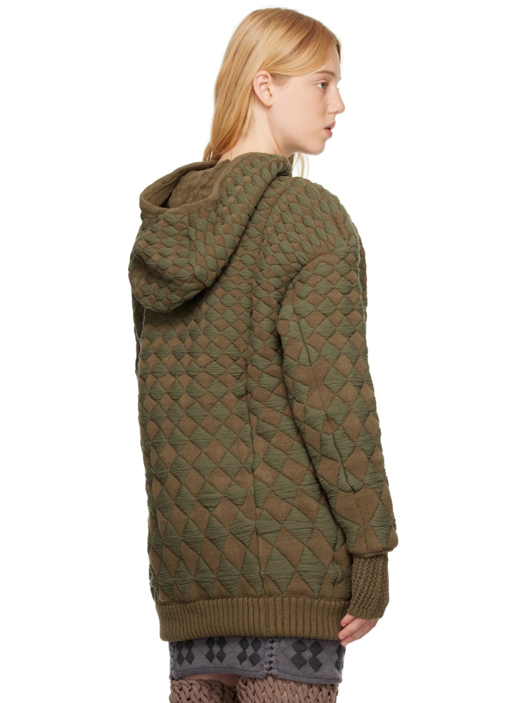 Khaki Illusion Hoodie - 3