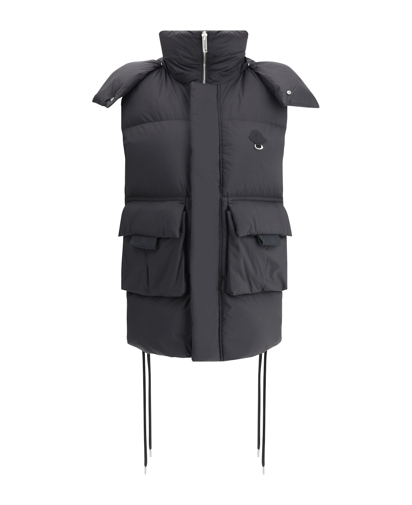 【送料&関税込】Moncler X Willow Smith Sabela Down Vest Moncler x Willow Smith Sabela Down Vest in Black für Damen