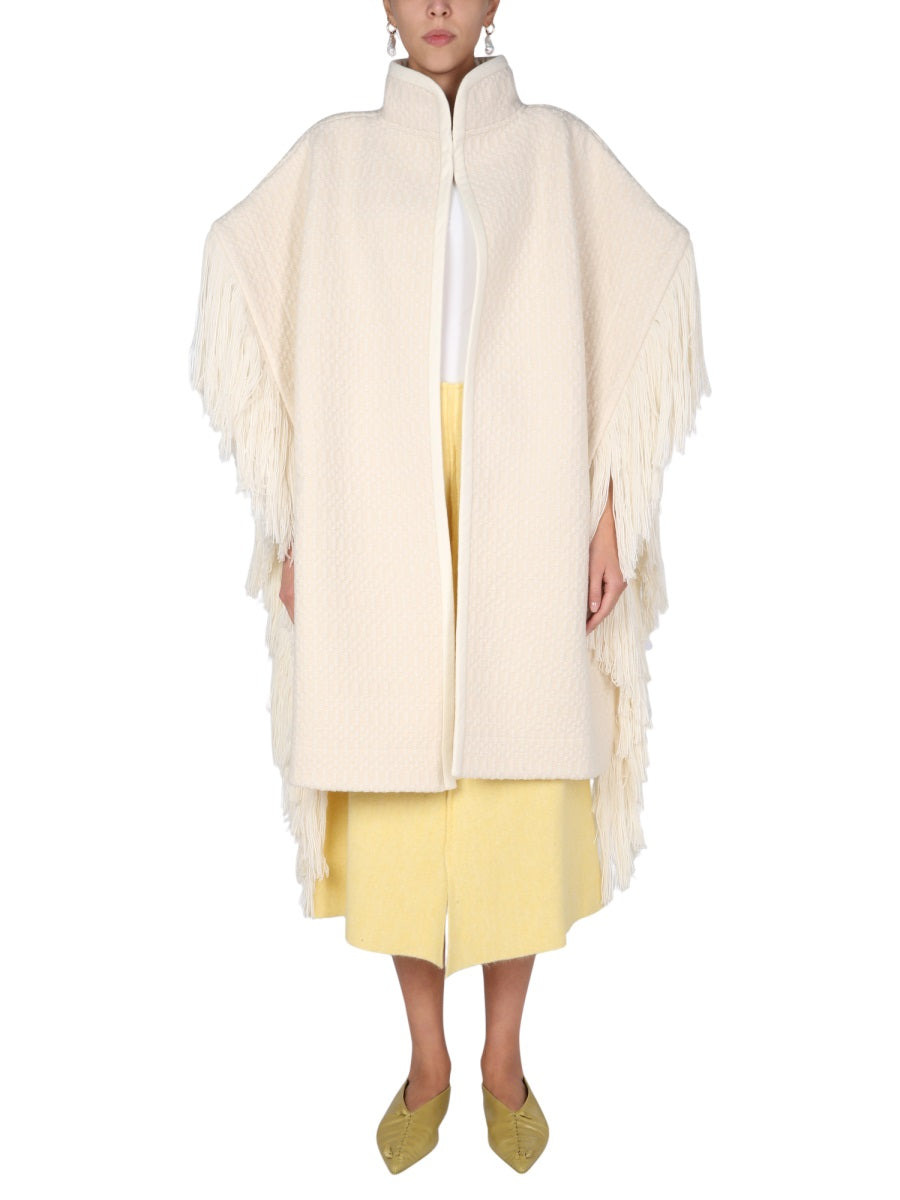Jil Sander Women Jacquard Cape - 1