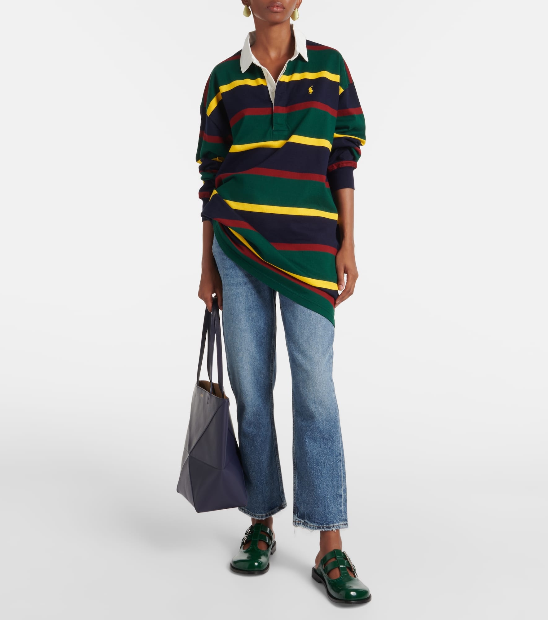 Riley high-rise cropped straight jeans - 2