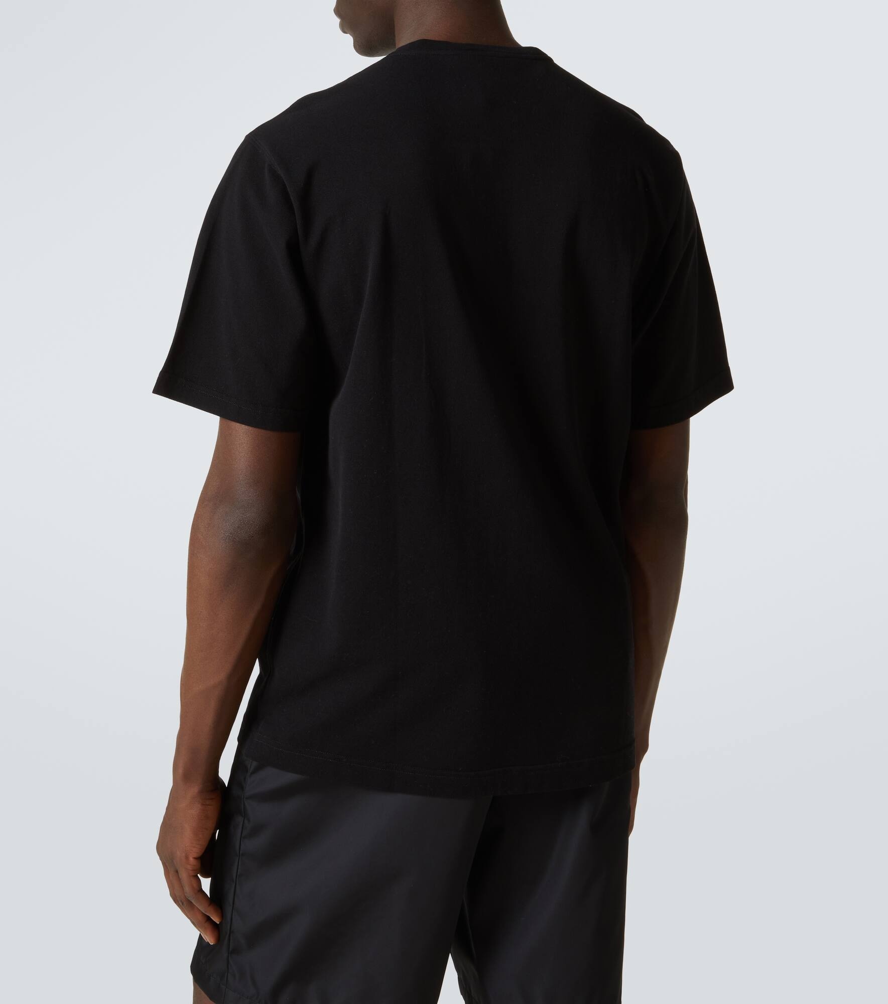 Logo cotton piqué T-shirt - 4