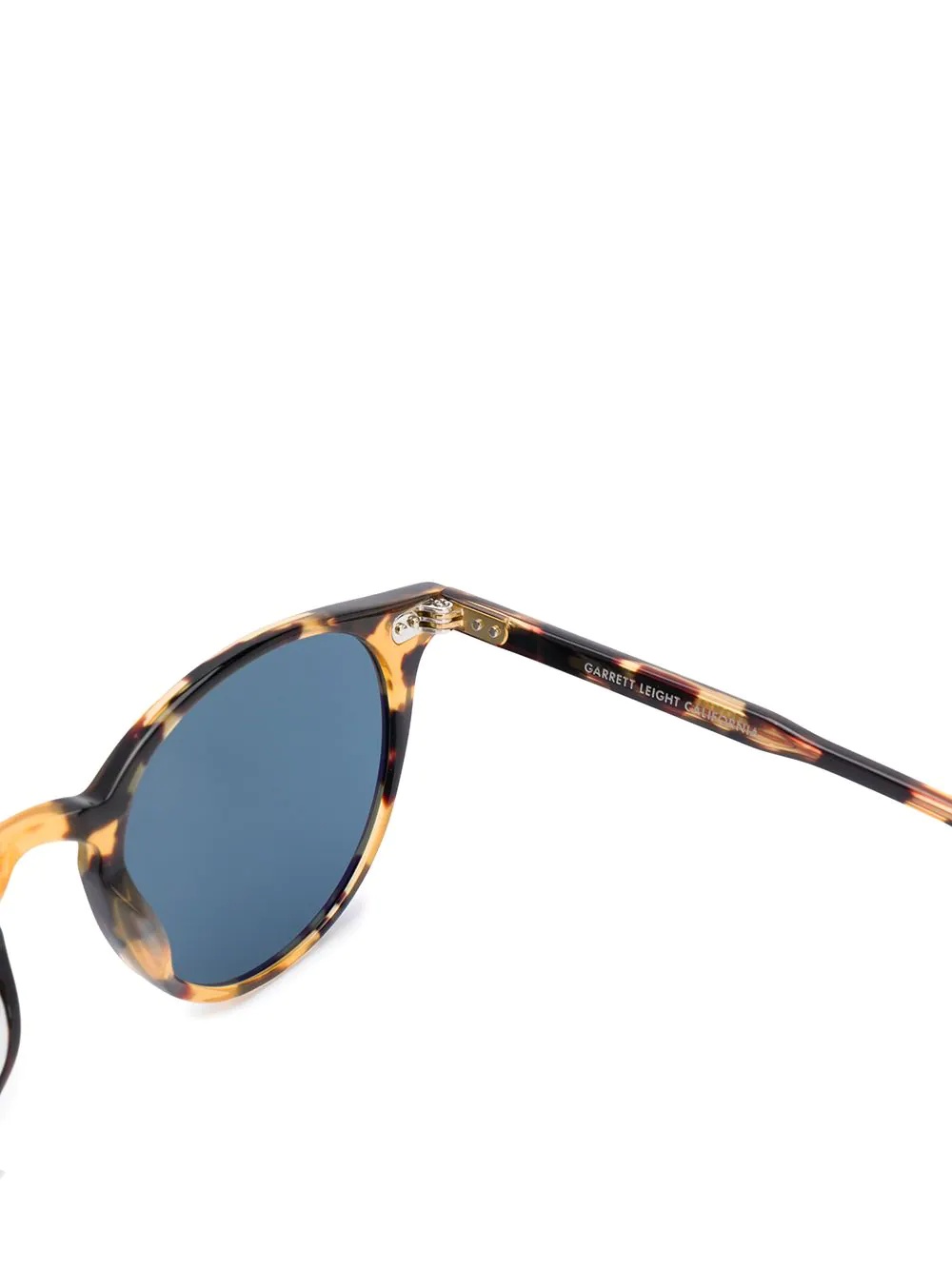 tortoiseshell round sunglasses - 3