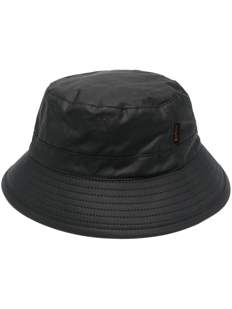 logo-patch bucket hat 1