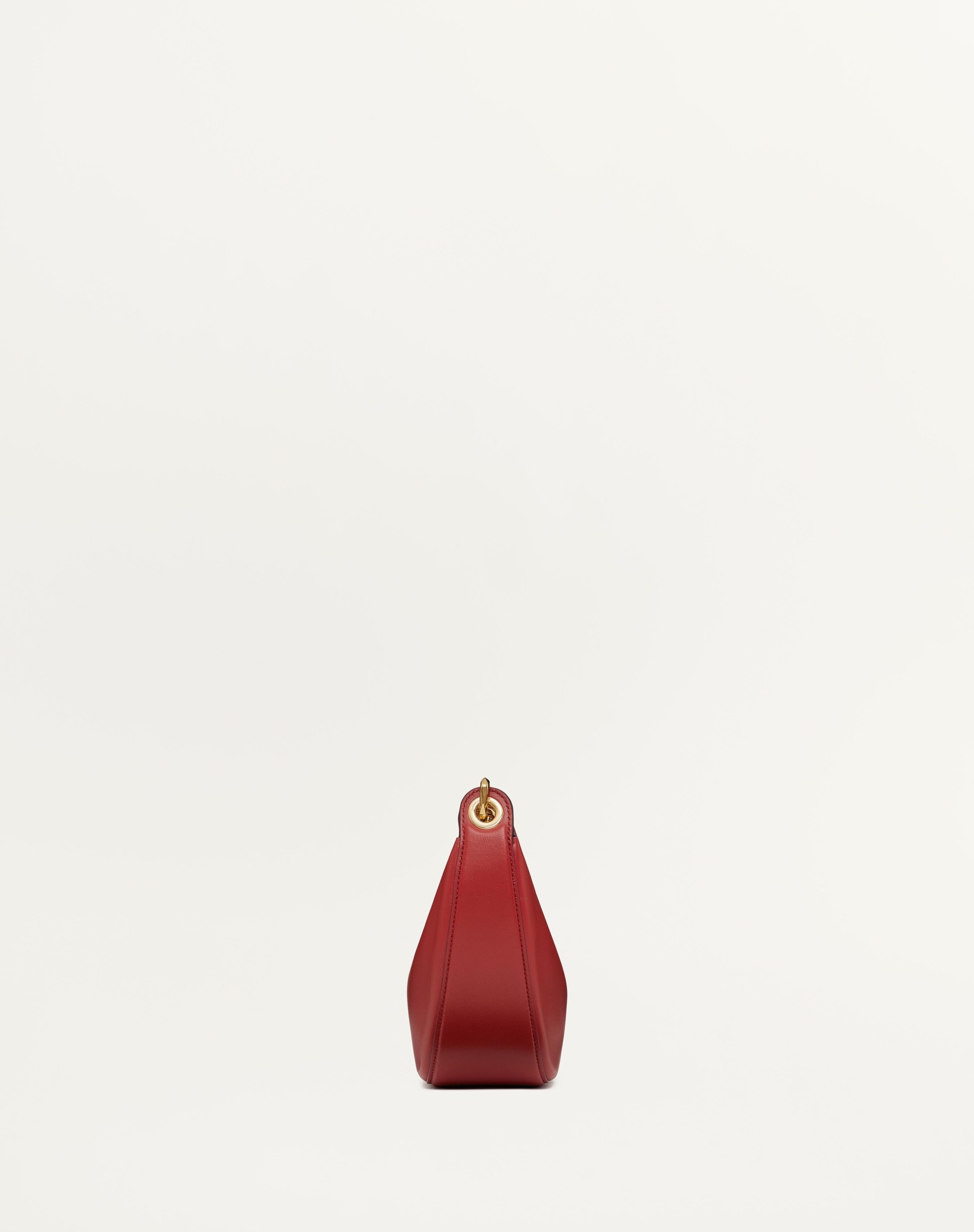 VLOGO MOON MINI HOBO BAG IN NAPPA LEATHER WITH CHAIN - 4