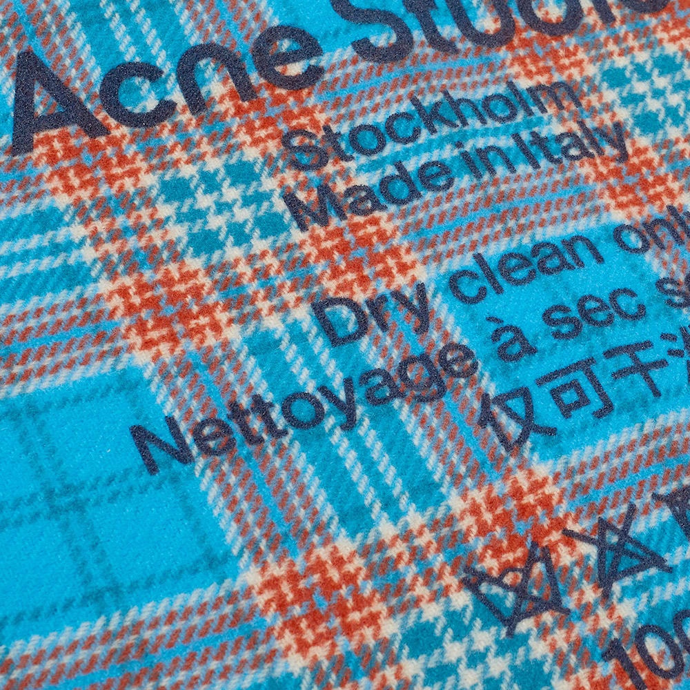 Acne Studios Cassiar Tartan Scarf - 2