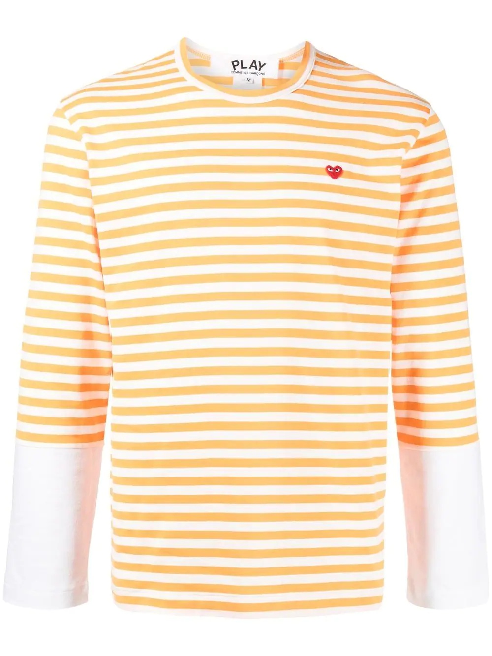 long-sleeve striped T-shirt - 1