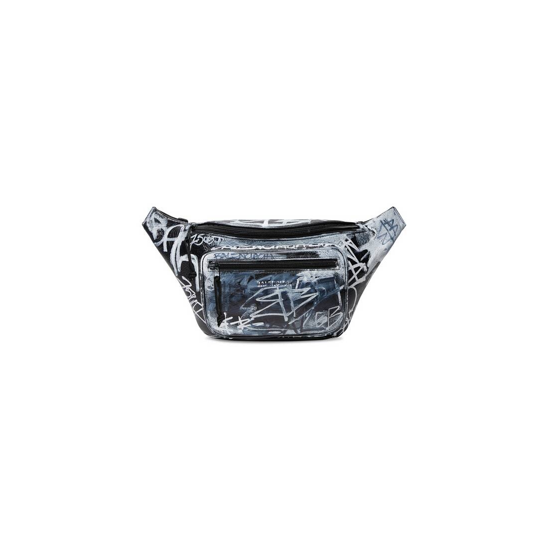 Men's Explorer Beltpack Graffiti in Black - 1