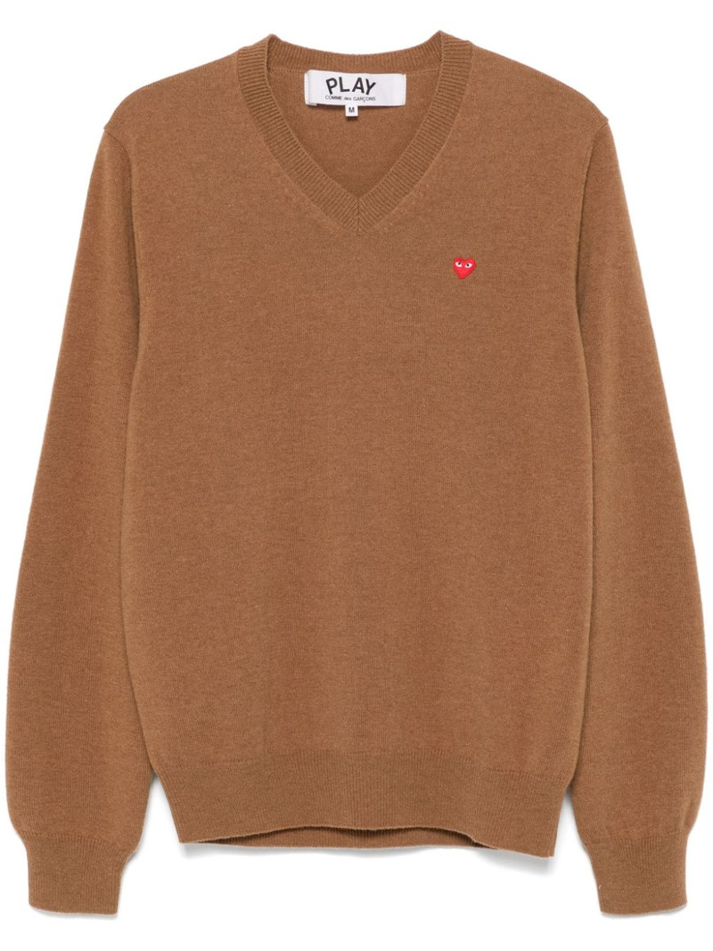heart-patch jumper 1