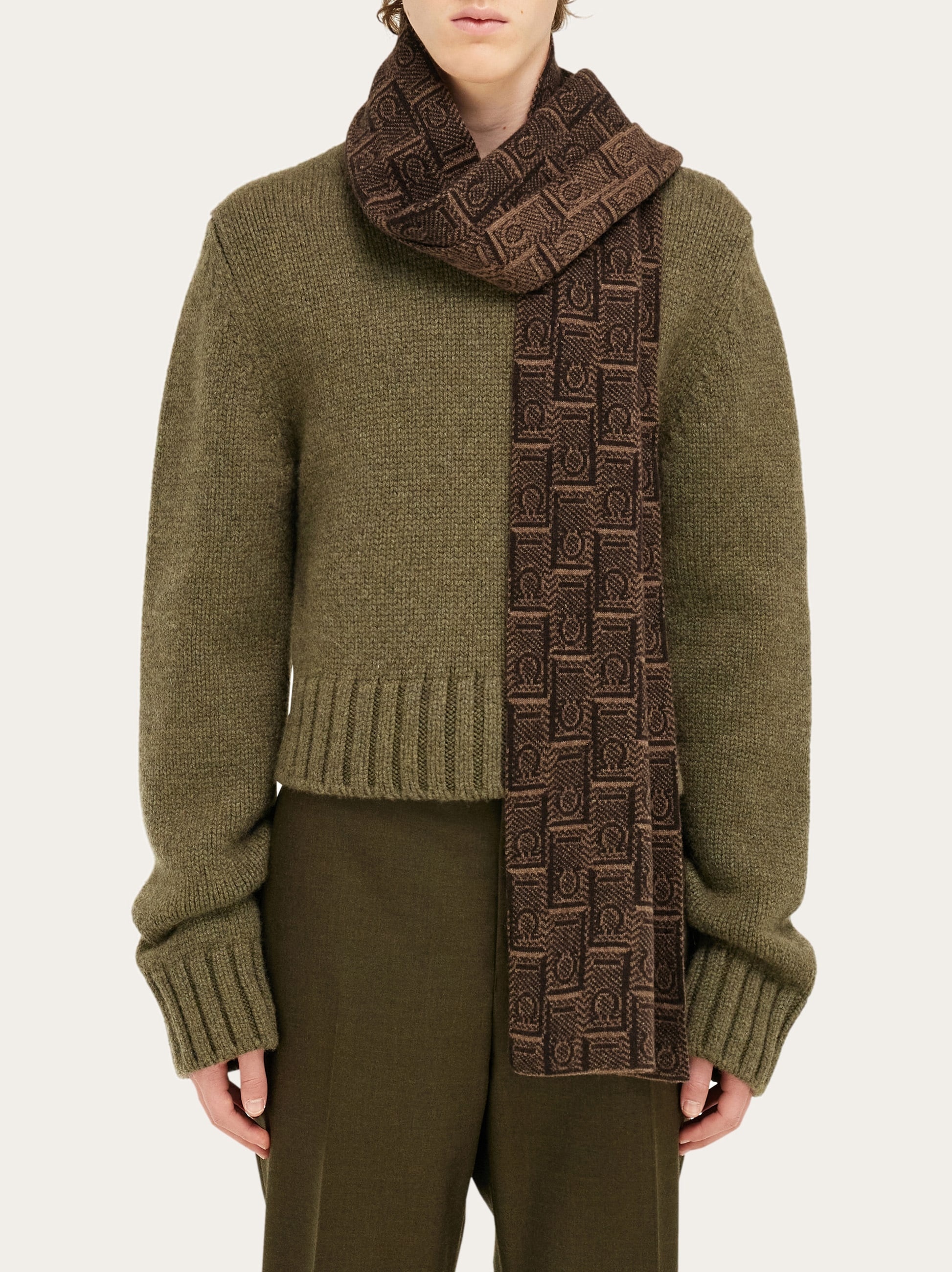 Ferragamo Monogram scarf - 3