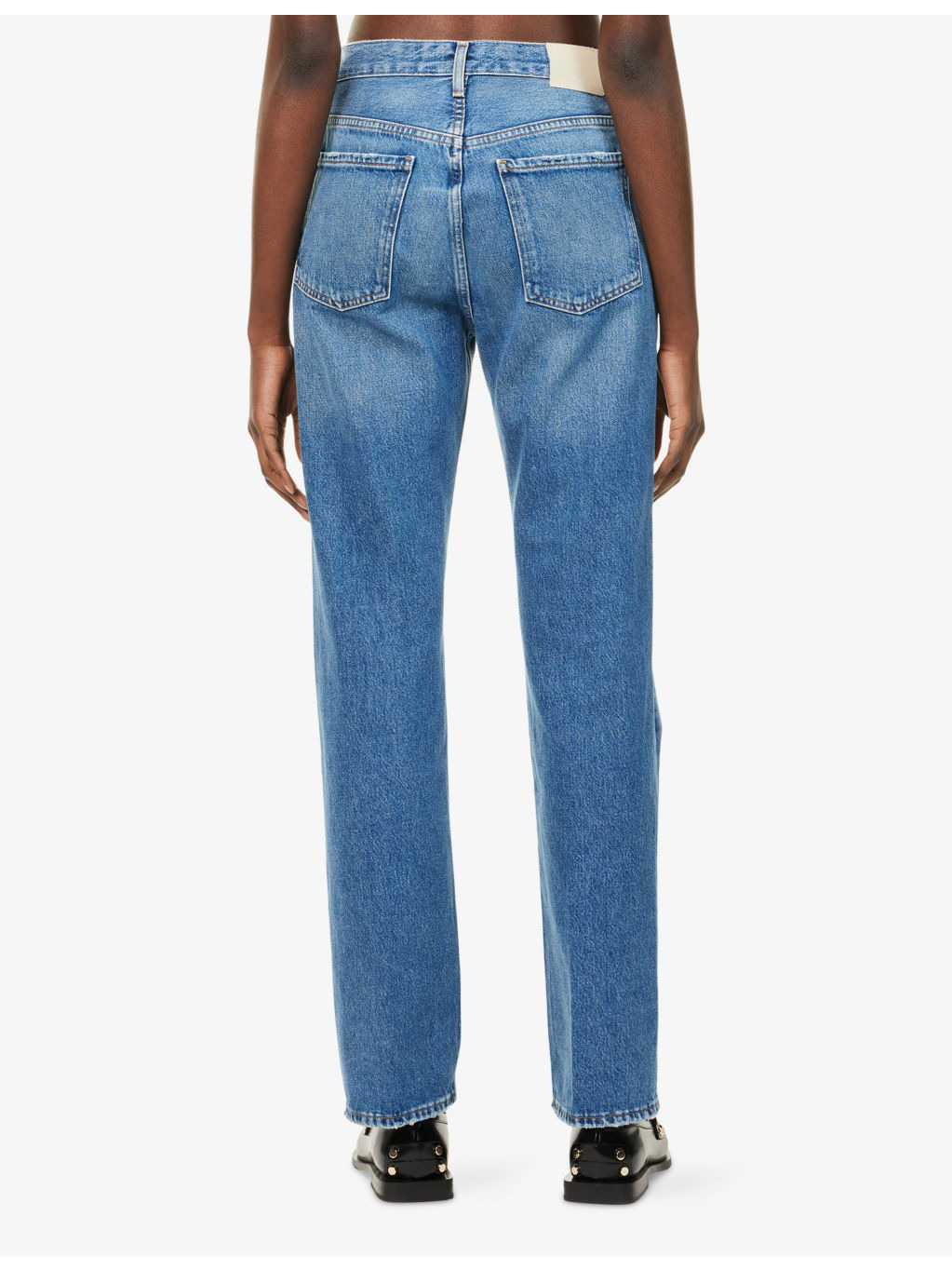 Zurie Straight-Leg Denim Jeans - 4