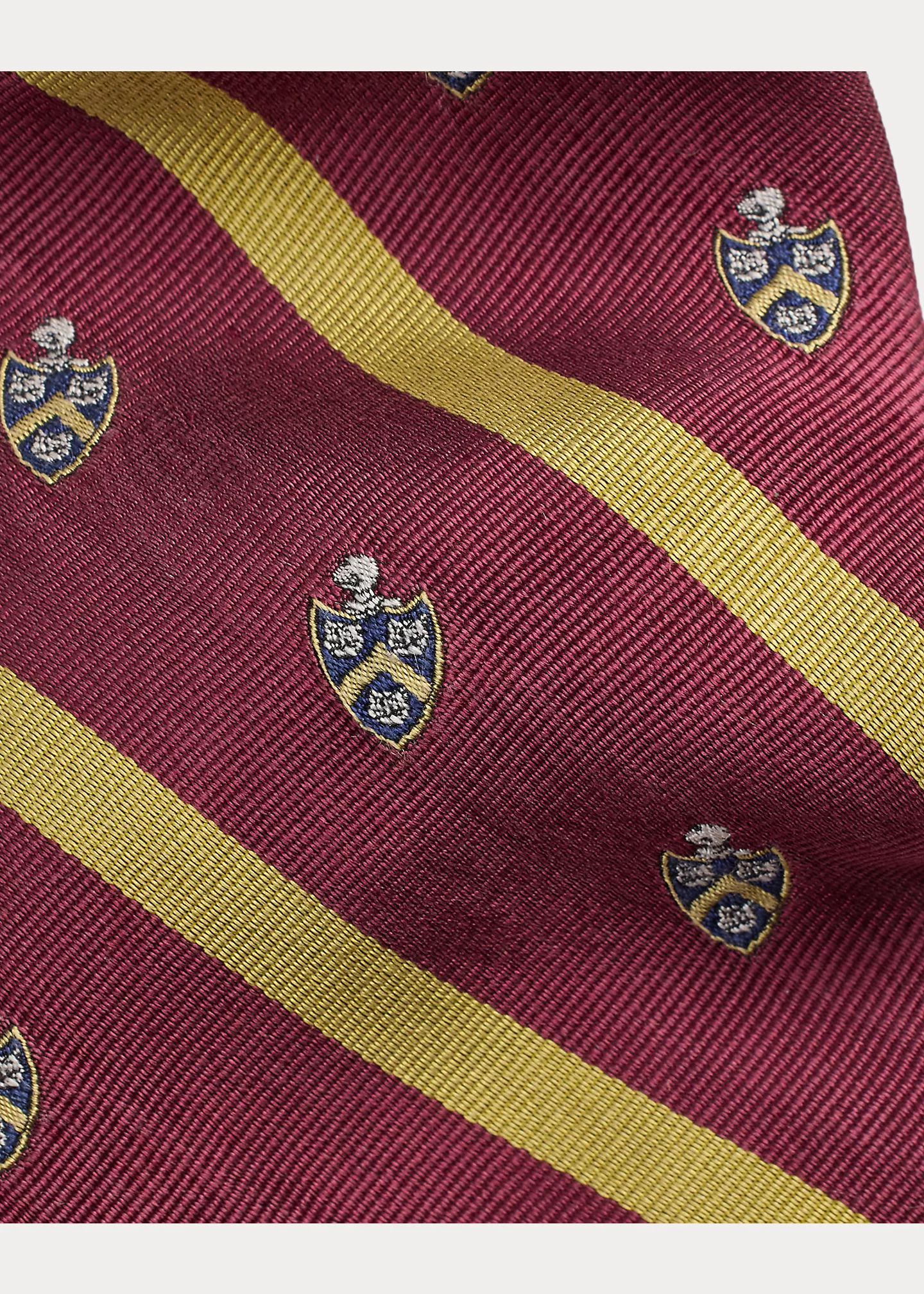 Handmade Striped Silk Club Tie - 3