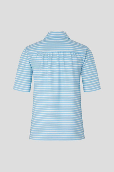BOGNER Peony Polo shirt in Light blue/White outlook