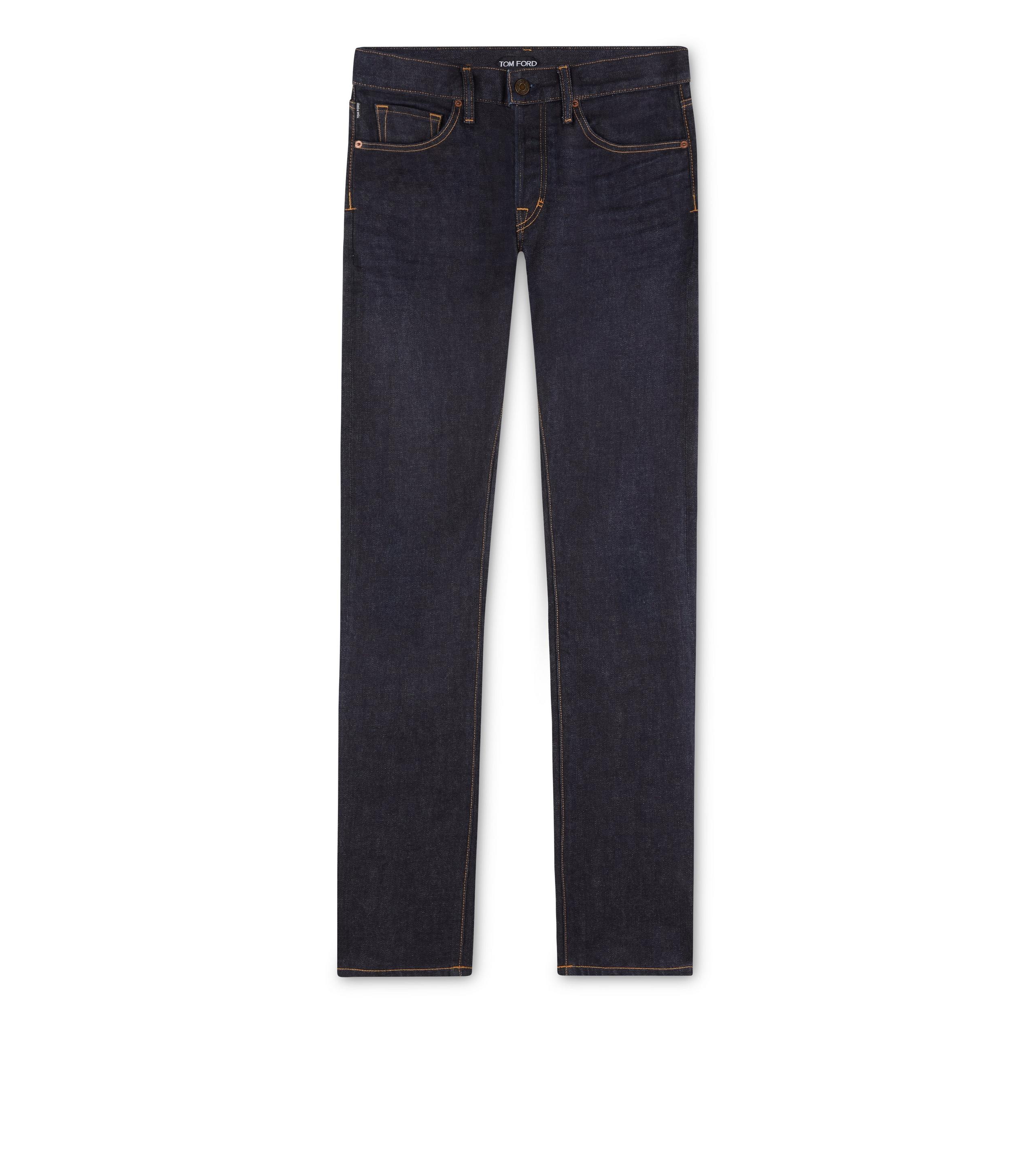 SLIM FIT STRETCH JAPANESE SELVEDGE DENIM - 1